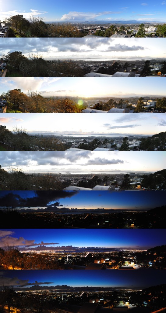 Panoramic views from Lawrence Berkeley National Laboratory